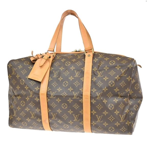 Louis Vuitton Handbags - LOUIS VUITTON Sac Souple 45 Travel Hand Bag Monogram Leather BN